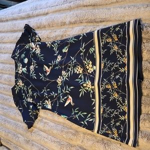 Bird Sheath Scuba Dress